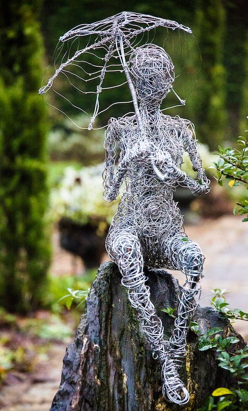 Wire Figures to buy or commission - An Artful Gardener